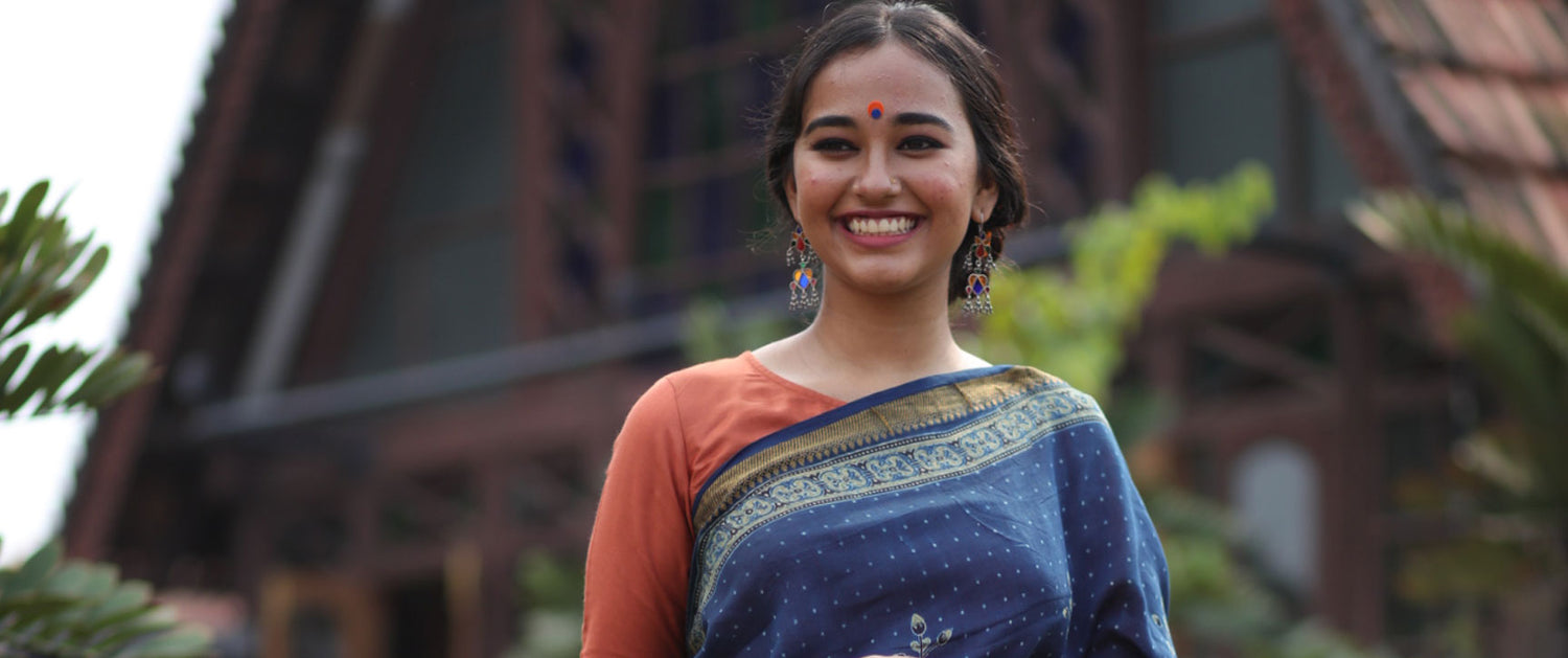 We are Ray Ethnic! Telling beautiful stories woven on fabric, through Indian traditional art!
