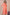 Hand Block Printed Fine Cotton Dress with Pockets in Orange – Bel