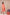 Hand Block Printed Fine Cotton Dress with Pockets in Orange – Bel