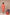 Hand Block Printed Fine Cotton V-Neck Dress in Orange – Bel