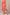 Hand Block Printed Fine Cotton V-Neck Dress in Orange – Bel