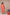 Hand Block Printed Fine Cotton V-Neck Dress in Orange – Bel