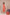 Hand Block Printed Fine Cotton V-Neck Dress in Orange – Bel