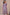Light Lavender Block Printed Fine Cotton V-Neck Dress – Bel