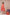 Orange Hand Block Printed Fine Cotton Striped Dress – Bel