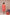 Orange Hand Block Printed Fine Cotton Striped Dress – Bel