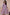 Light Blue & Lavender Block Printed Fine Cotton Striped Dress – Bel