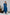 Cotton Kurta Cord Set in Solid Blue for Women – Sahaj