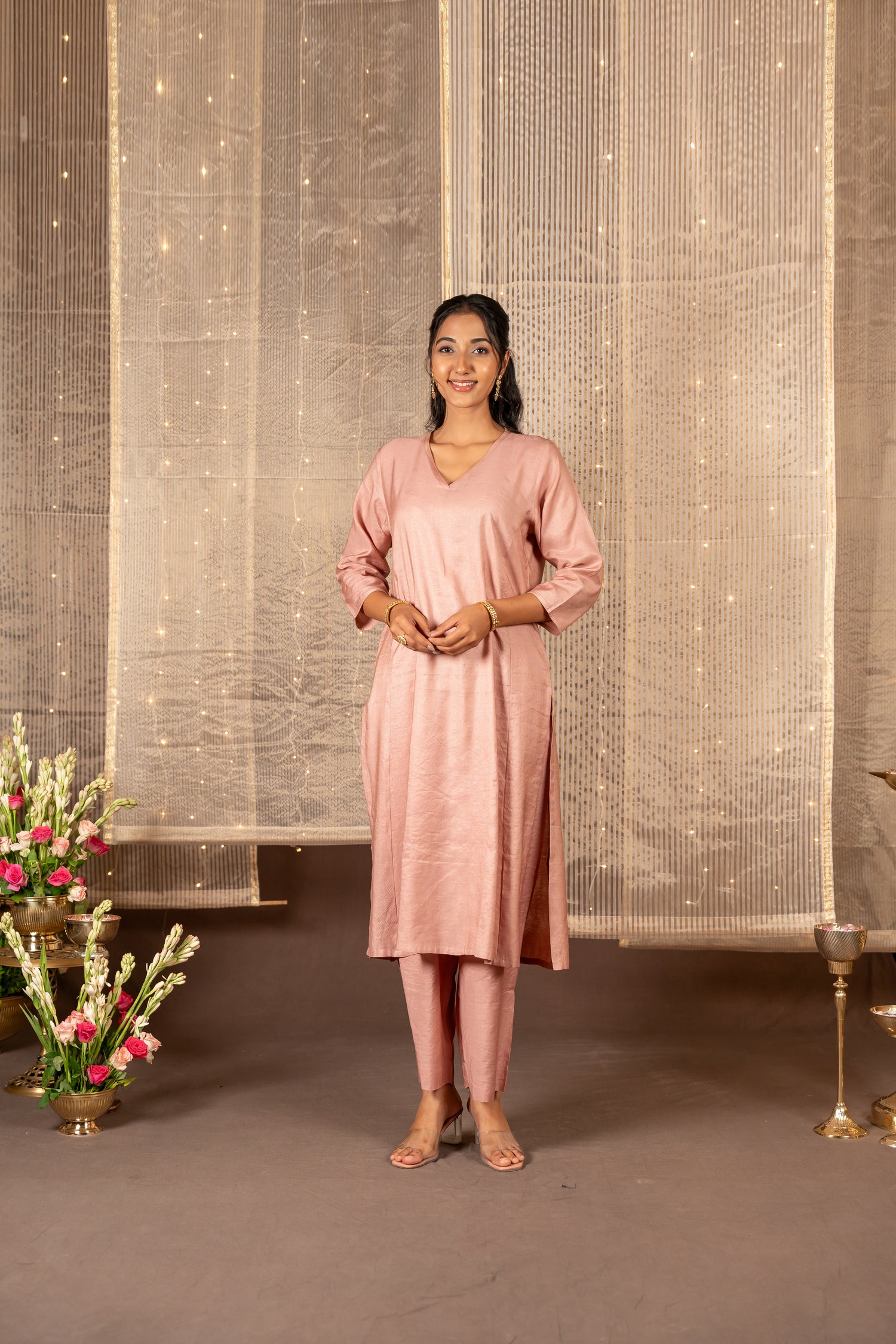 Ray Ethnic The Ira - Silk Tissue Stripe Set of Two