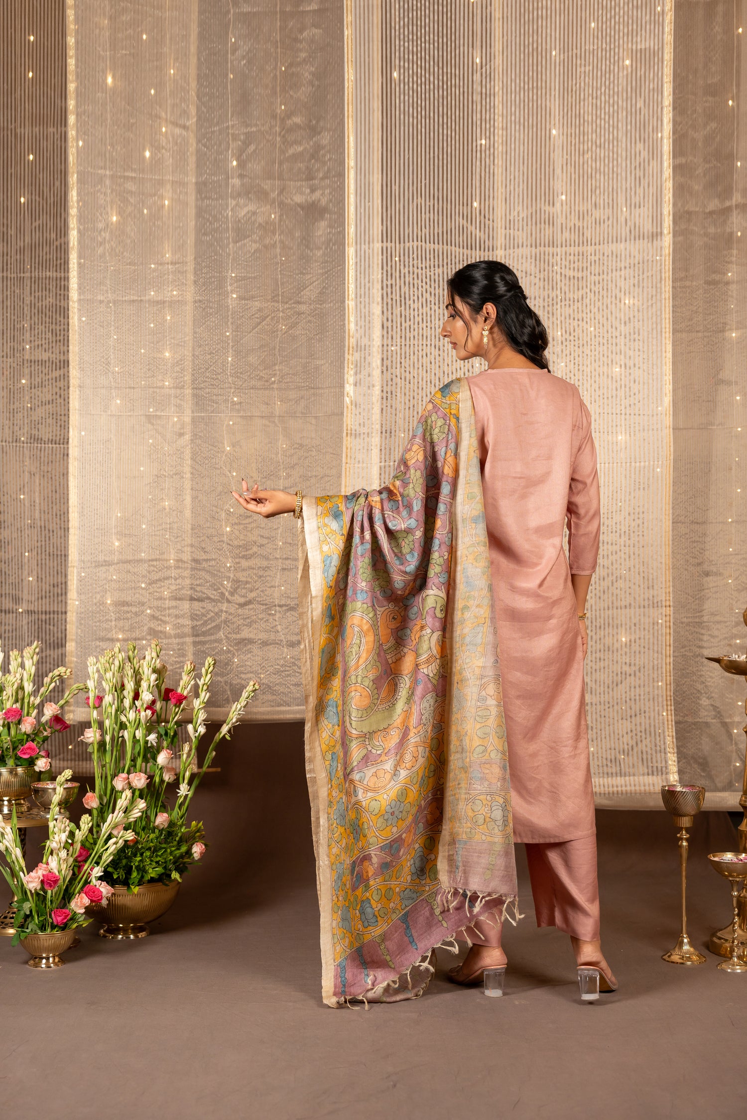Ray Ethnic The Ira - Silk Tissue Stripe Set of Two