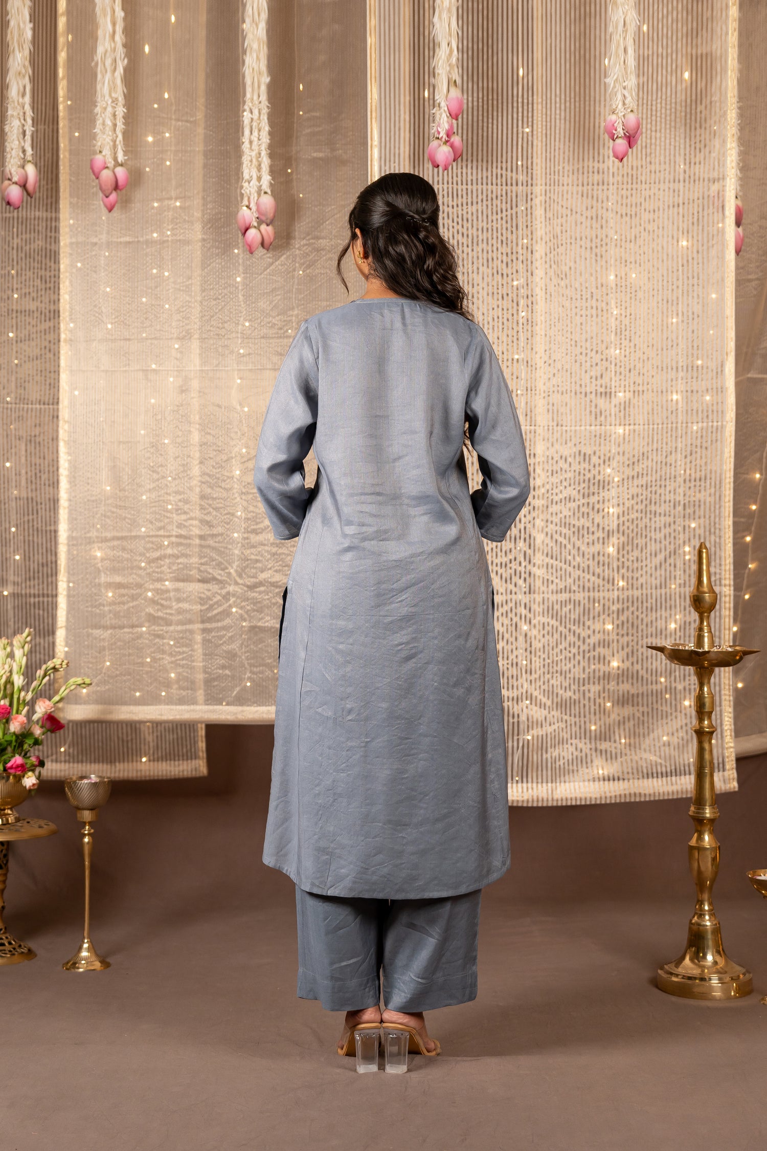Silk Tissue Stripe Set of Two – The Ira Collection by Ray Ethnic