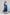 Dabu Cotton Flowy Dress in Blue with Pockets - Kai