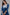 Dabu Cotton Flowy Dress in Blue with Pockets - Kai