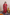 Raysham Red Block Printed Munga Silk Set of 3 | Ray-ethnic
