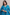Raysham Blue Block Printed Munga Silk Set of 3 | Ray-ethnic