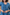 Aakruti Indigo Blue Dabu Cotton Dress | Ray-ethnic