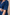 Aakruti Blue Dabu Cotton Top | Ray-ethnic