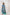Turquoise Blue Cotton Silk Kurta Set of 2 - Dhaaga