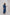 Ajrakh Blue Cotton Silk Kurta Set of 2 with Badla Work- Dhaaga