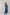 Ajrakh Blue Cotton Silk Kurta Set of 2 with Badla Work- Dhaaga