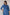 Blue Cotton Silk Kurta Set of 2 - Dhaaga