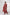 Rust Kurta Set of 3 in Cotton Silk with Khat Work - Dhaaga