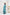 Deep Sea Kurta Set of 3 in Cotton Silk with Khat Work - Dhaaga