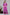 Layered Kurta Cord Set in Solid Pink for Women - Sahaj