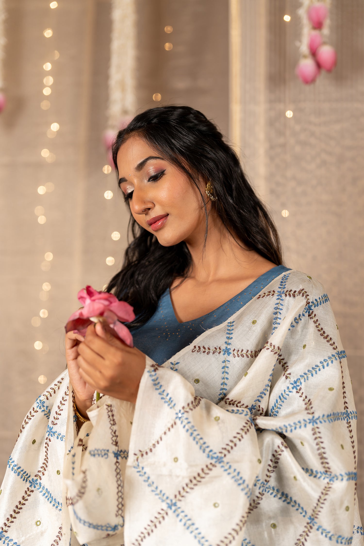Silk Tissue Dupatta – The Ira Collection by Ray Ethnic