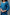 Parat Teal Blue Mixed Motif Block Print Mul Cotton Kurta