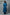 Parat Teal Blue Mixed Motif Block Print Mul Cotton Kurta