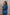 Indigo Dabu Top with Shirred Sleeves – Sutra