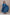 Indigo Dabu Printed V-Neck Long Dress – Sutra