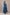 Indigo Dabu Printed V-Neck Long Dress – Sutra