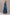 Indigo Dabu Printed V-Neck Long Dress – Sutra