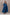 Indigo Flow Long Dress with Lotus Dana Print – Sutra