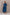 Indigo Flow Long Dress with Lotus Dana Print – Sutra