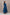 Indigo Flow Long Dress with Lotus Dana Print – Sutra