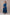 Indigo Flow Long Dress with Lotus Dana Print – Sutra