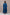 Indigo Flow Long Dress with Lotus Dana Print – Sutra
