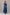 Indigo Flow Long Dress with Lotus Dana Print – Sutra