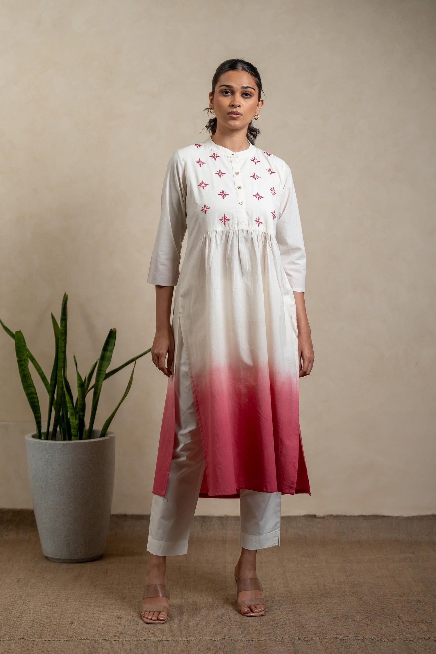 Aabha Tie-Dye Cotton Kurta | Ray-ethnic