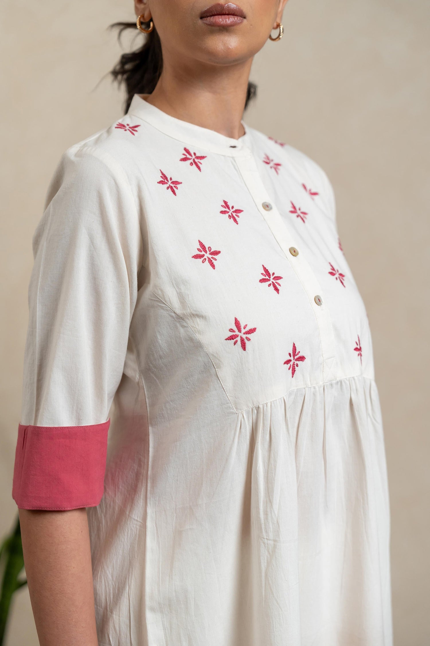 Aabha Tie-Dye Cotton Kurta | Ray-ethnic