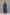 Handcrafted Indigo Dabu Dress with Three-Leaf Print – Sutra