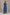 Handcrafted Indigo Dabu Dress with Three-Leaf Print – Sutra