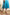 Aabha Turquoise Blue Tie-Dye Cotton Kurta | Ray-ethnic