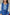 Indigo Mul Cotton Shibori Kurta with Hand Embroidered Neckline – Amevara