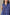 Navy Blue Mul Cotton Shibori Panel Dress with Hand Embroidery – Amevara