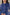 Indigo Mul Cotton Shibori High-Low Kurta with Hand Embroidery – Amevara