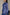 Indigo Mul Cotton Shibori High-Low Kurta with Hand Embroidery – Amevara
